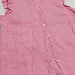 Lilly Pulitzer Pink Button Down Shirt
